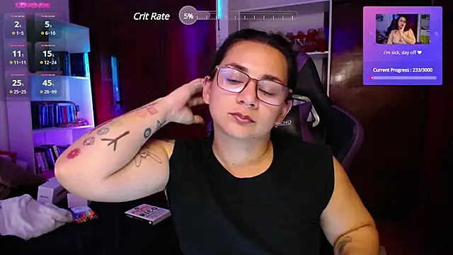 Amarantha 666 online show from 01/23/25, 02:12