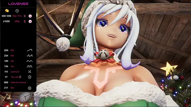 Snapshot of ElfieLove chatting on 12/19/24, 06:23 ElfieLove online show from 12/19/24, 06:23