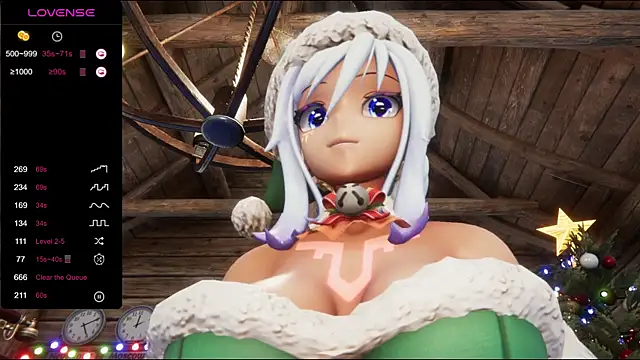 Snapshot of ElfieLove chatting on 12/28/24, 06:18 ElfieLove online show from 12/28/24, 06:18