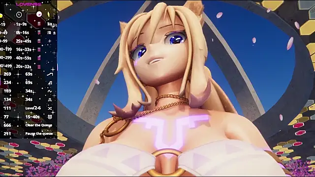 Snapshot of ElfieLove chatting on 10/23/25, 05:33 ElfieLove online show from 10/23/25, 05:33