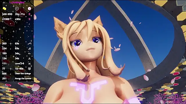 Snapshot of ElfieLove chatting on 11/22/25, 05:23 ElfieLove online show from 11/22/25, 05:23