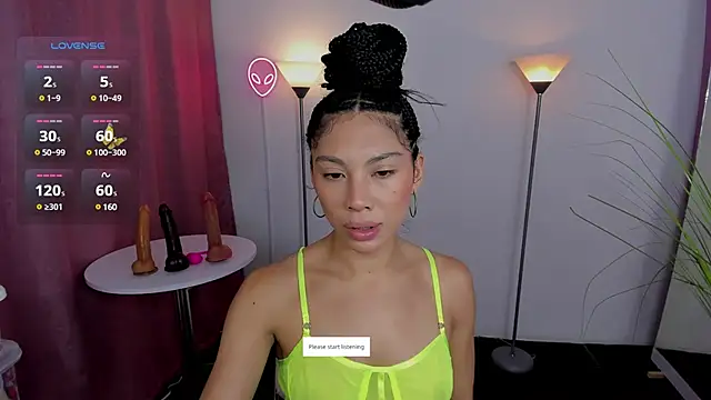 Dayanna tecca online show from 03/13/25, 10:10