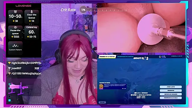 MegariaB online show from 01/01/25, 06:37