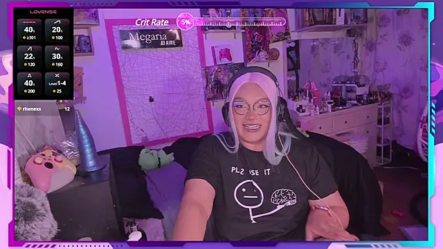 MegariaB online show from 02/07/25, 04:27