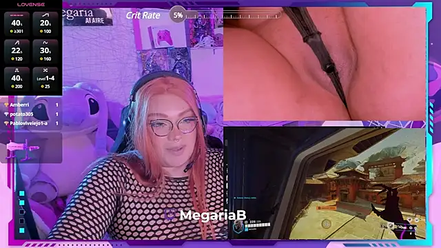 MegariaB online show from 02/20/25, 07:45