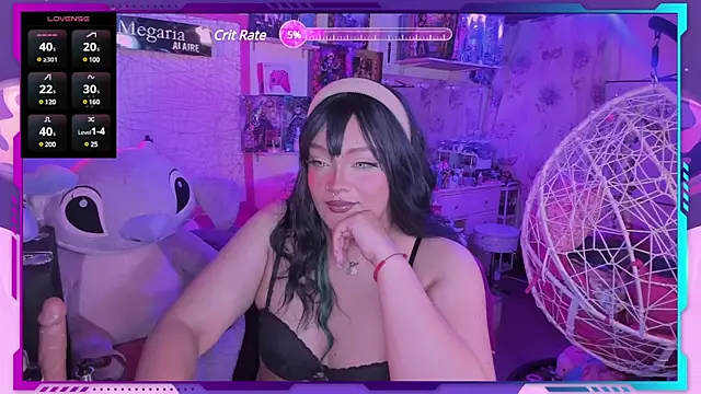 MegariaB online show from 03/02/25, 04:50