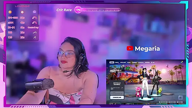 MegariaB online show from 02/23/26, 04:54