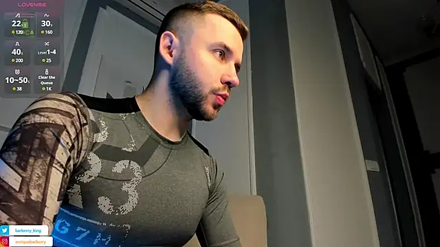 Snapshot of EnriqueBarberry chatting on 01/19/25, 06:20 EnriqueBarberry online show from 01/19/25, 06:20