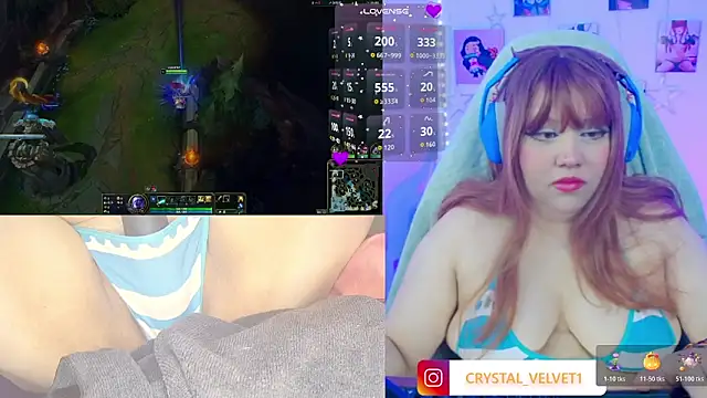 crystal7u7 online show from 10/30/25, 09:04