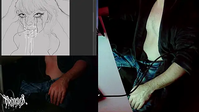 DrenchedArt online show from 12/12/24, 06:14