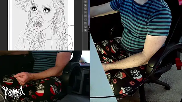 DrenchedArt online show from 12/19/24, 04:46