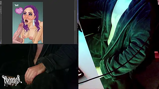 DrenchedArt online show from 12/23/24, 07:41