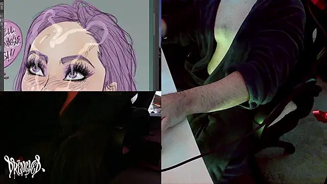 DrenchedArt online show from 12/27/24, 05:05