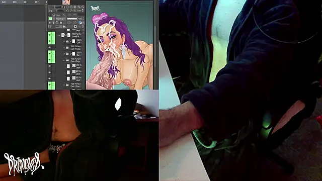 DrenchedArt online show from 01/21/25, 05:30