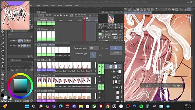 DrenchedArt online show from 01/23/25, 12:25