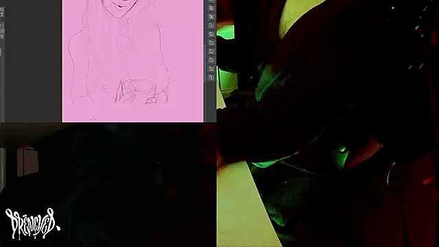 DrenchedArt online show from 02/21/25, 07:23