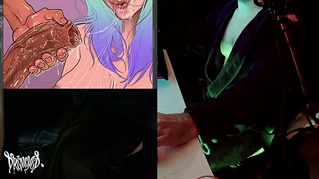 DrenchedArt online show from 03/05/25, 08:00