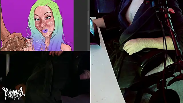 DrenchedArt online show from 03/07/25, 06:11