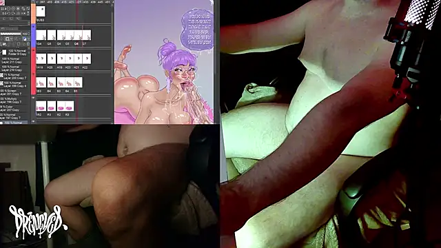 DrenchedArt online show from 09/23/25, 05:10