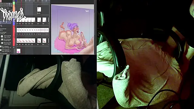 DrenchedArt online show from 09/25/25, 04:16