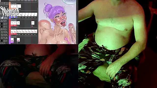 DrenchedArt online show from 10/04/25, 04:54