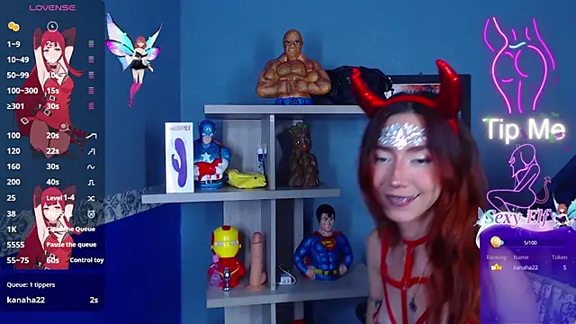 Erika Stevens online show from 02/14/25, 06:40