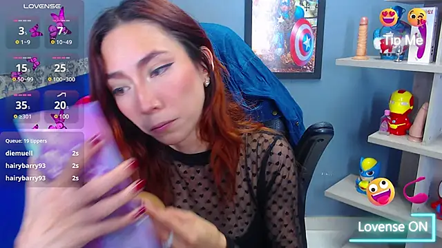 Erika Stevens online show from 03/09/25, 07:05