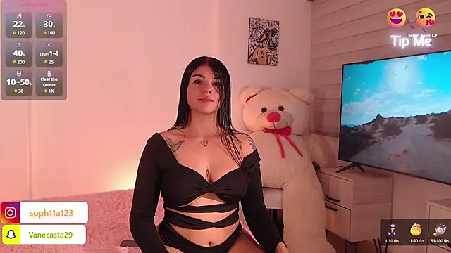 SophiaKarson online show from 01/28/25, 11:39