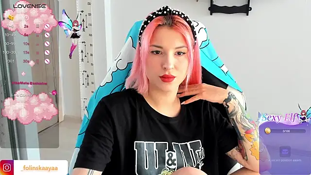 folinskayyya online show from 01/24/25, 07:41