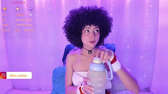 Alice winter  online show from 12/24/24, 07:33