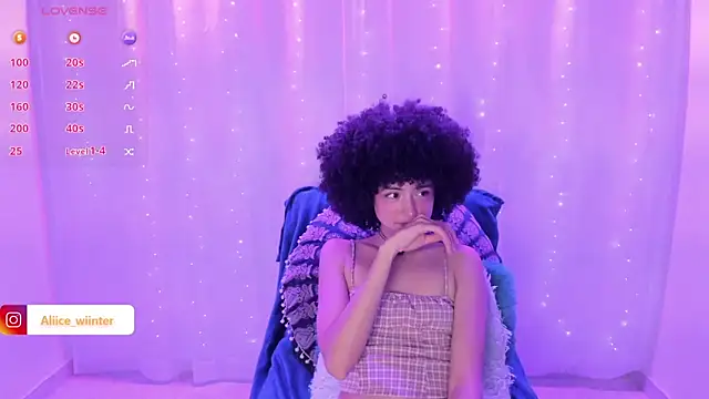 Alice winter  online show from 01/12/25, 08:25