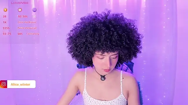 Alice winter  online show from 01/13/25, 08:26