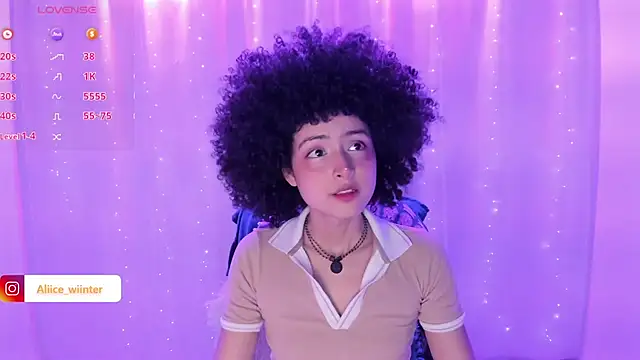 Alice winter  online show from 01/14/25, 08:15