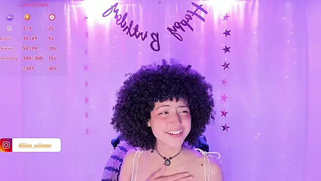 Alice winter  online show from 01/20/25, 12:25