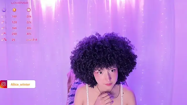 Alice winter  online show from 02/24/25, 09:09