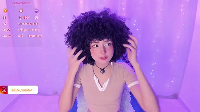 Alice winter  online show from 02/27/25, 07:15