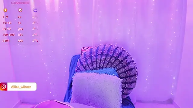 Alice winter  online show from 03/18/25, 07:20