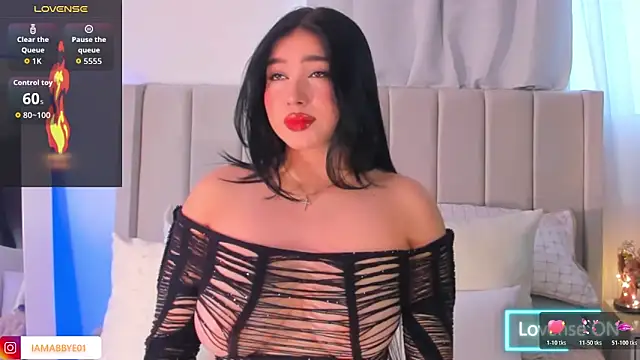 Snapshot of Abbye_blue01 chatting on 10/22/25, 08:30 Abbye blue01 online show from 10/22/25, 08:30