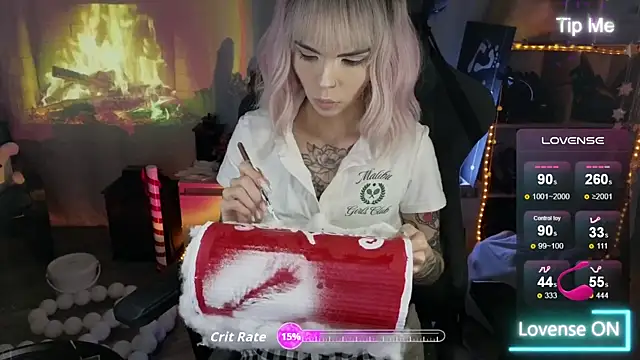 Snapshot of Kerry_Kirk chatting on 12/14/25, 09:19 Kerry Kirk online show from 12/14/25, 09:19