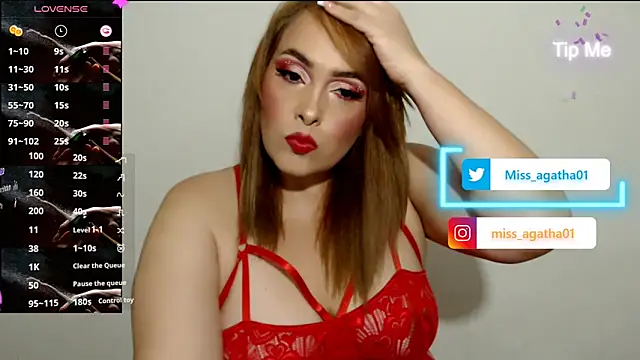 Miss Agatha online show from 02/15/25, 02:37