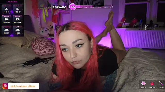 PinkHurricaneOfficial online show from 02/10/25, 07:17