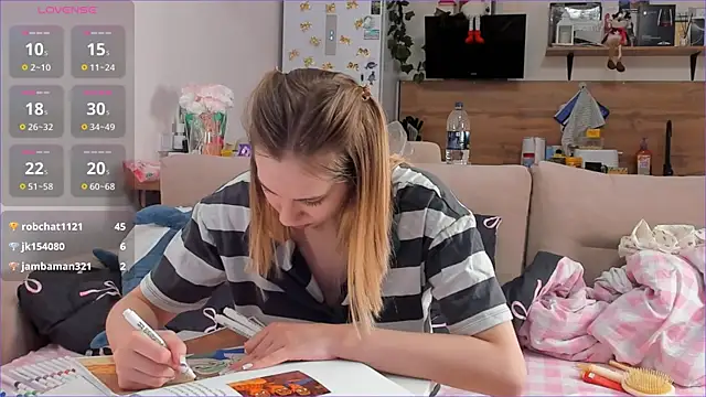 Girl alone home online show from 02/07/26, 04:22