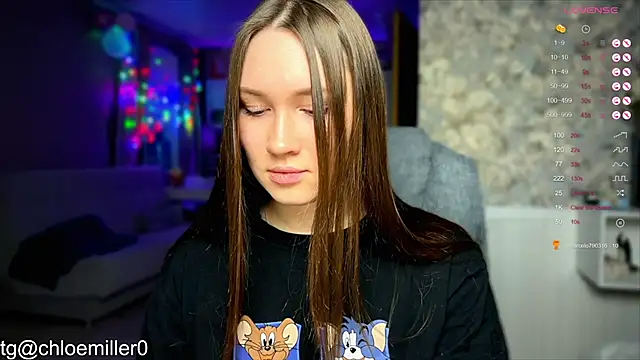Snapshot of ChloeMillerMeow chatting on 01/19/25, 04:25 ChloeMillerMeow online show from 01/19/25, 04:25