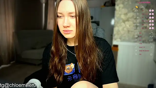 Snapshot of ChloeMillerMeow chatting on 01/21/25, 08:08 ChloeMillerMeow online show from 01/21/25, 08:08