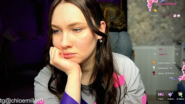 Snapshot of ChloeMillerMeow chatting on 01/29/25, 01:05 ChloeMillerMeow online show from 01/29/25, 01:05