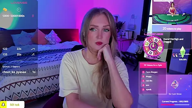 PrincessVS online show from 02/03/25, 03:53