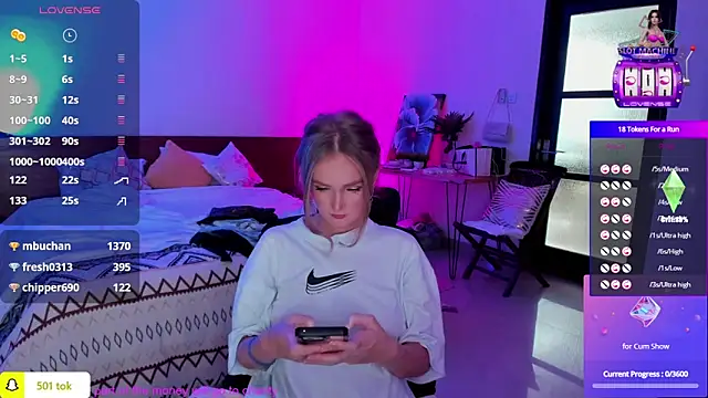 PrincessVS online show from 02/08/25, 03:41