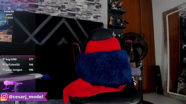 cesar jonnes online show from 12/27/24, 03:09