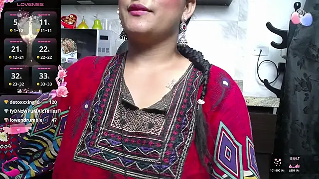 kalpanaaishaa online show from 02/13/25, 01:15