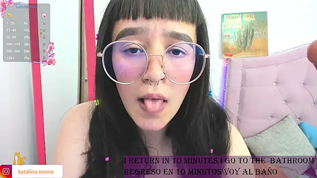 Katalina novoa online show from 02/14/25, 04:04
